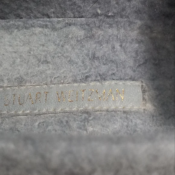 Stuart Weitzman Blue/Gray Loafers Slip-Ons Classic Design - Picture 6 of 7